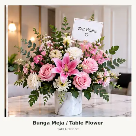 Bunga Meja Sudirman Grand Ballroom Bandung