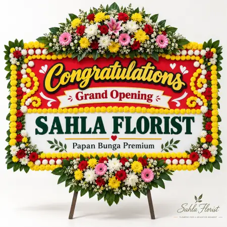 Papan Bunga Ucapan Selamat Sudirman Grand Ballroom Bandung